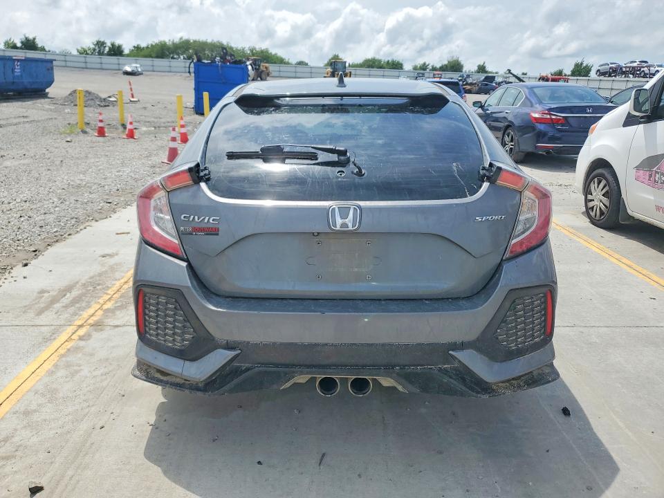 55298936 :رقم المزاد ، SHHFK7H40KU224876 vin ، 2019 Honda Civic مزاد بيع