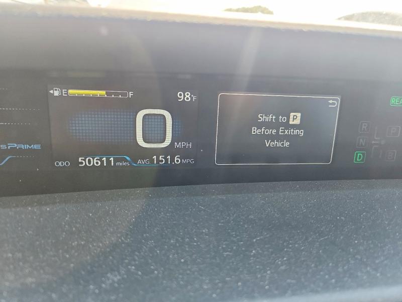 Продаж на аукціоні авто 2019 Toyota Prius Prime, vin: JTDKARFP7K3107210, номер лоту: 57878506