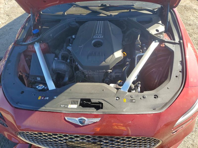 55576166 :رقم المزاد ، KMTG34TA2NU095583 vin ، 2022 Genesis G70 مزاد بيع