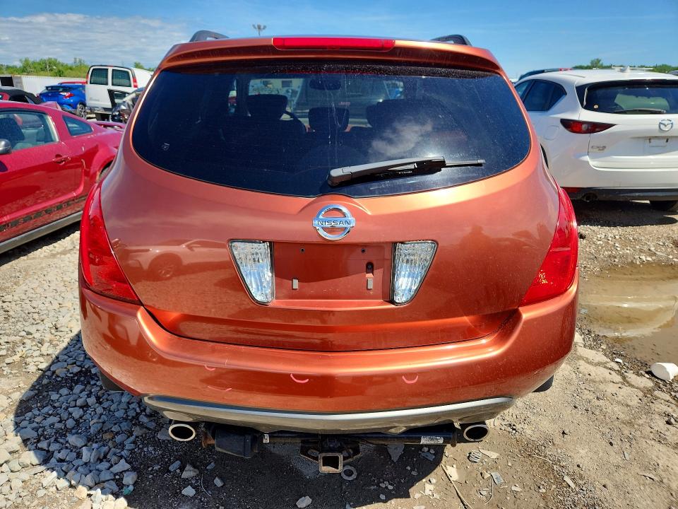 2004 Nissan Murano მანქანა იყიდება აუქციონზე, vin: JN8AZ08WX4W311073, აუქციონის ნომერი: 56343906