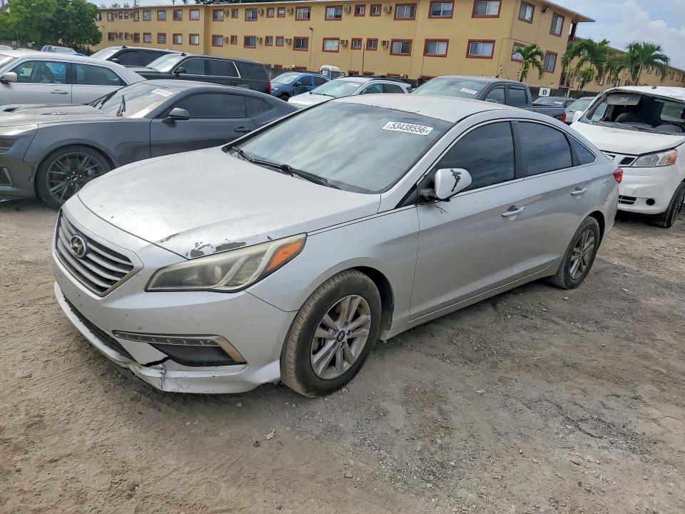 2015 Hyundai Sonata მანქანა იყიდება აუქციონზე, vin: 5NPE24AF3FH004713, აუქციონის ნომერი: 53438556