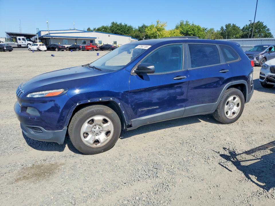 2014 Jeep Cherokee მანქანა იყიდება აუქციონზე, vin: 1C4PJMAB4EW224878, აუქციონის ნომერი: 57582766