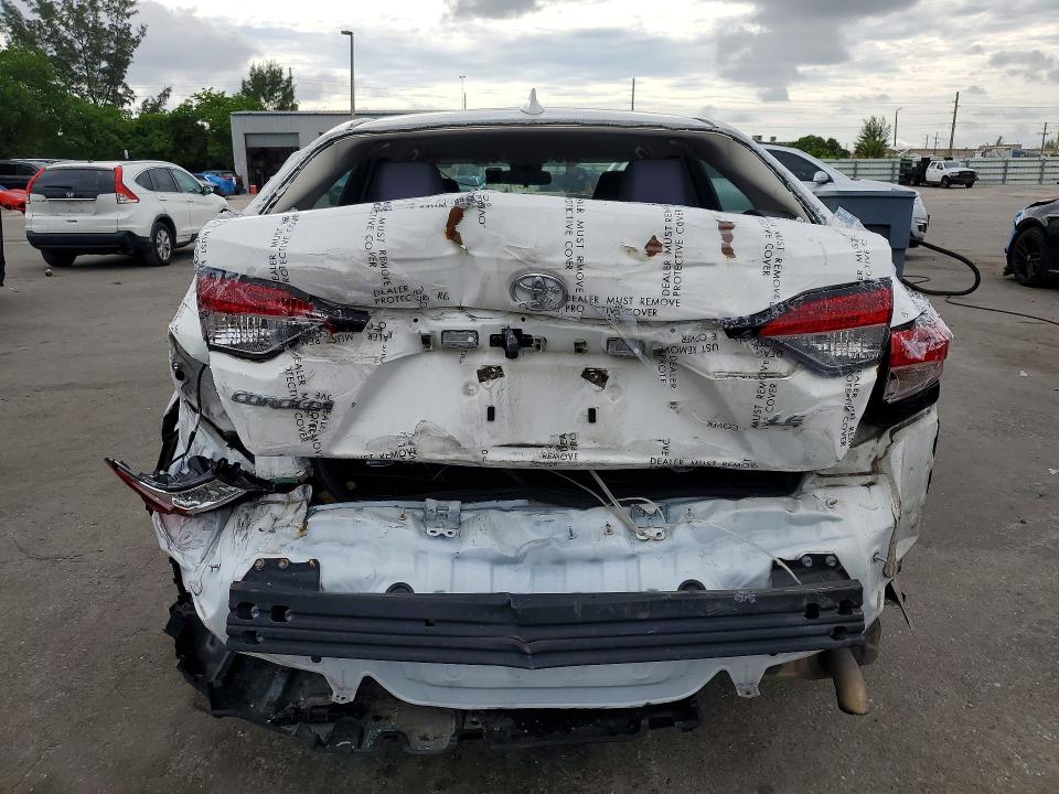 56191276 :رقم المزاد ، 5YFEPRAE8LP091836 vin ، 2020 Toyota Corolla مزاد بيع