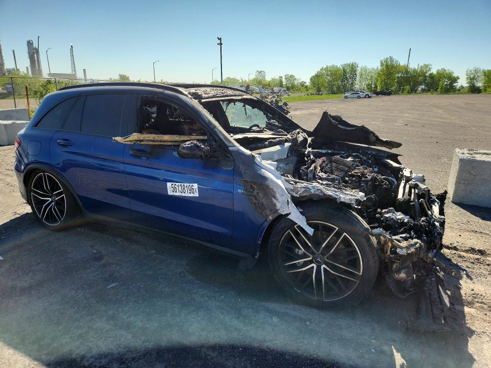 2022 Mercedes-benz Glc მანქანა იყიდება აუქციონზე, vin: W1N0G6EB8NG055604, აუქციონის ნომერი: 56138196
