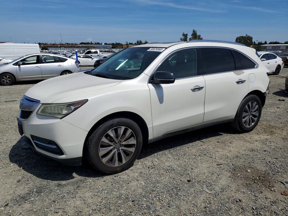 Aukcja sprzedaży 2014 Acura Mdx, vin: 5FRYD4H49EB045564, numer aukcji: 55929566