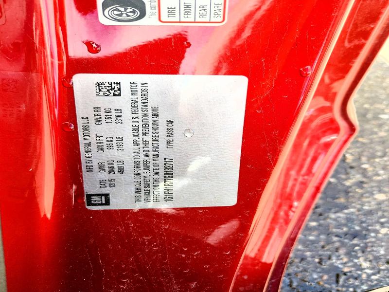 Продажа на аукционе авто 2016 Chevrolet Camaro, vin: 1G1FH1R77G0132717, номер лота: 58910826