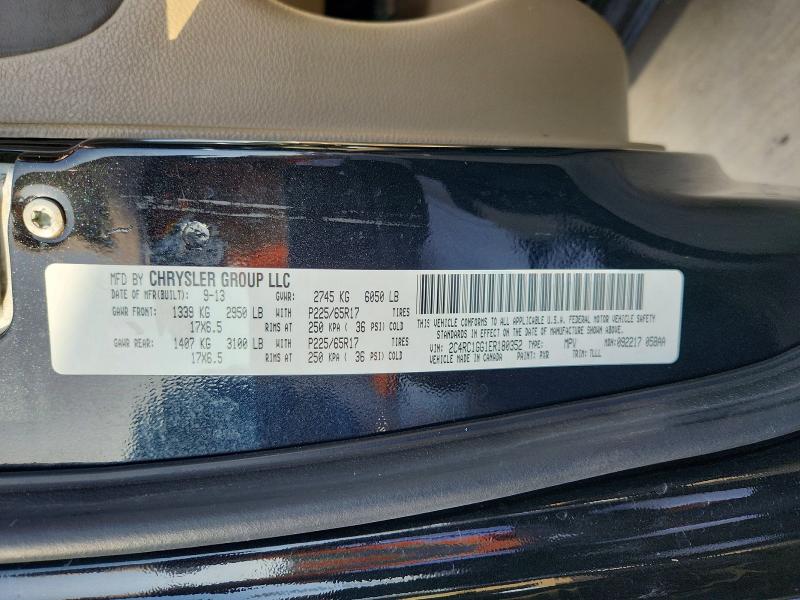 Продажа на аукционе авто 2014 Chrysler Town & Country, vin: 2C4RC1GG1ER180352, номер лота: 59230726