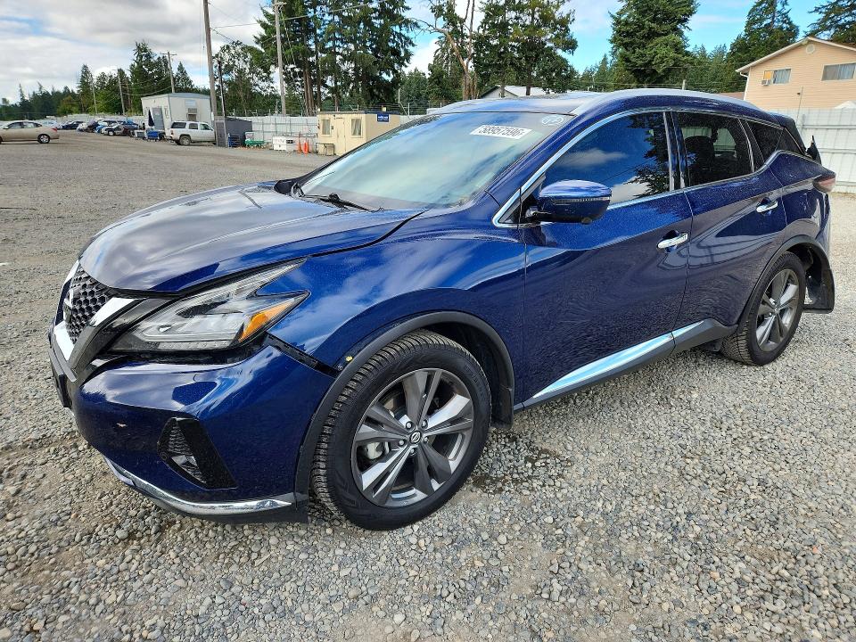 Auction sale of the 2020 Nissan Murano, vin: 5N1AZ2DS0LN127903, lot number: 58957596