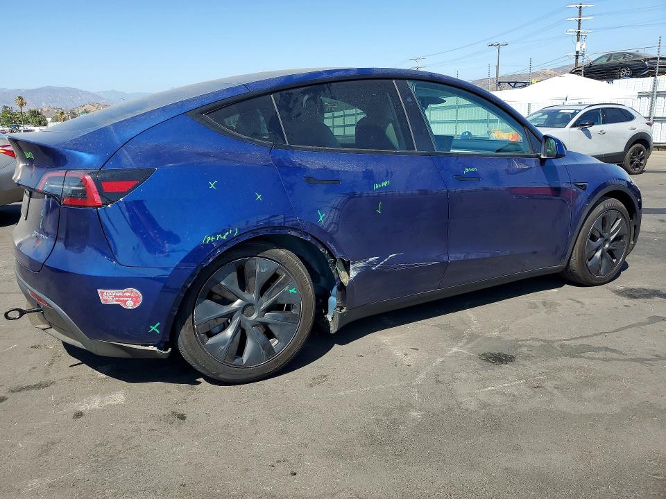 2024 Tesla Model Y მანქანა იყიდება აუქციონზე, vin: 7SAYGAEE7RF184296, აუქციონის ნომერი: 57899456