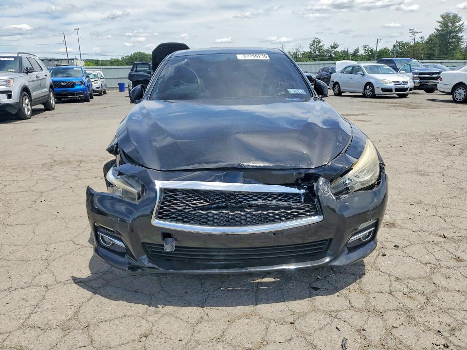 2014 Infiniti Q50 მანქანა იყიდება აუქციონზე, vin: JN1BV7AR3EM701070, აუქციონის ნომერი: 57756216