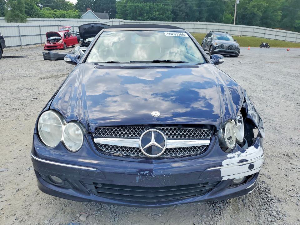 2009 Mercedes-benz Clk მანქანა იყიდება აუქციონზე, vin: WDBTK56F39T108820, აუქციონის ნომერი: 59233306