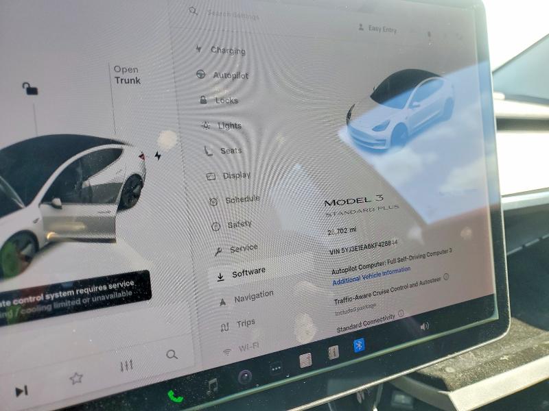 2019 Tesla Model 3 მანქანა იყიდება აუქციონზე, vin: 5YJ3E1EA6KF428844, აუქციონის ნომერი: 53265286