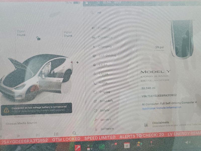 Aukcja sprzedaży 2024 Tesla Model Y, vin: 7SAYGDEE6RA313952, numer aukcji: 55981176