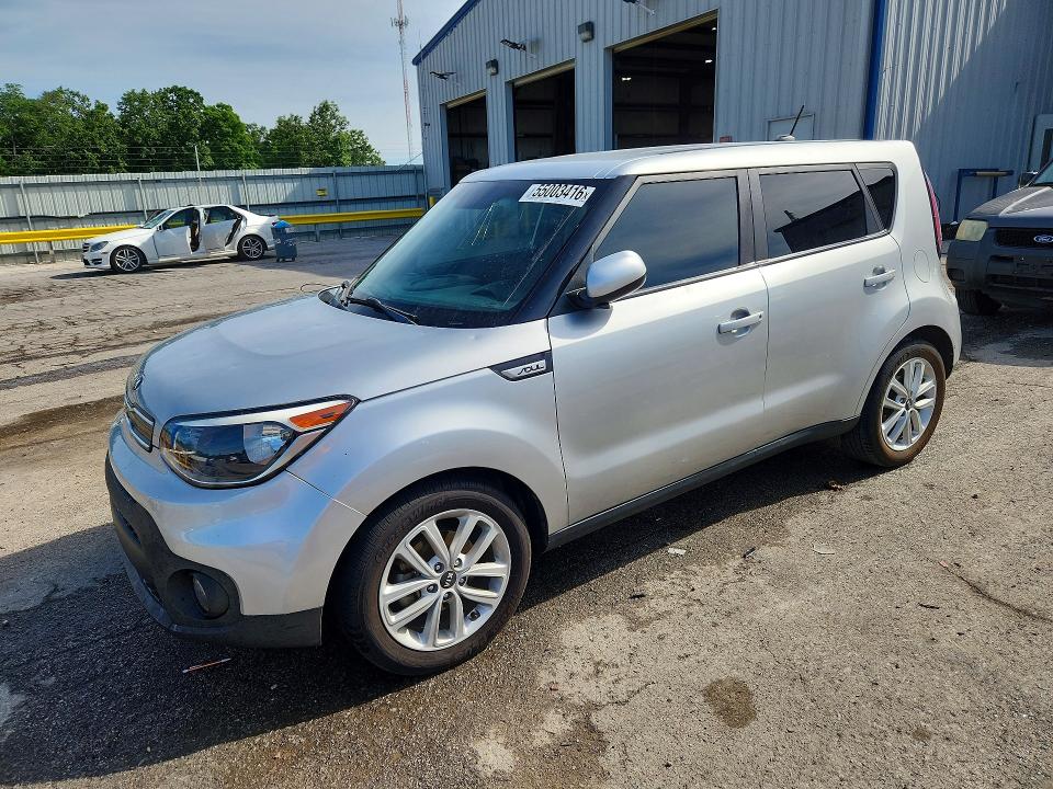 2018 Kia Soul მანქანა იყიდება აუქციონზე, vin: KNDJP3A52J7581019, აუქციონის ნომერი: 55003416