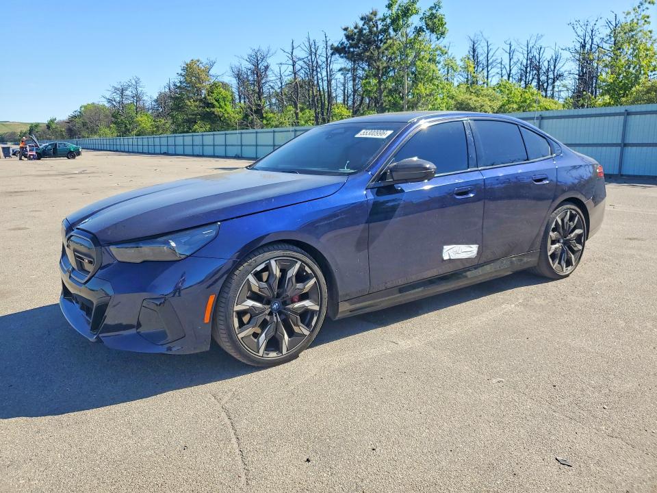 2024 Bmw I5 მანქანა იყიდება აუქციონზე, vin: WBY43FK08RCR38315, აუქციონის ნომერი: 55300996