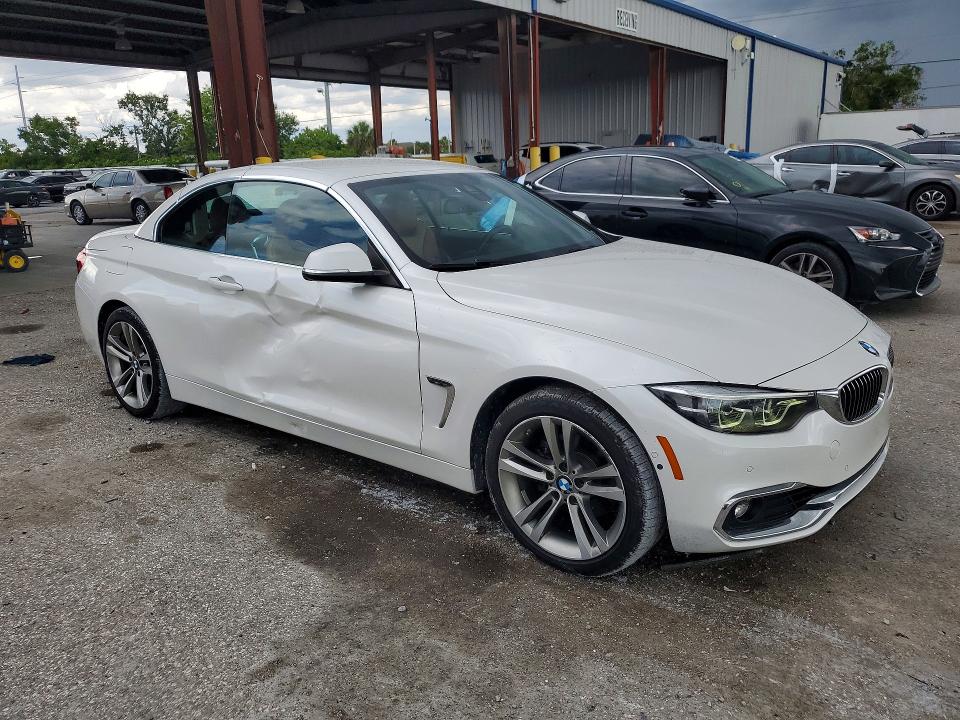 2018 Bmw 430xi მანქანა იყიდება აუქციონზე, vin: WBA4Z3C56JEC48435, აუქციონის ნომერი: 57135736