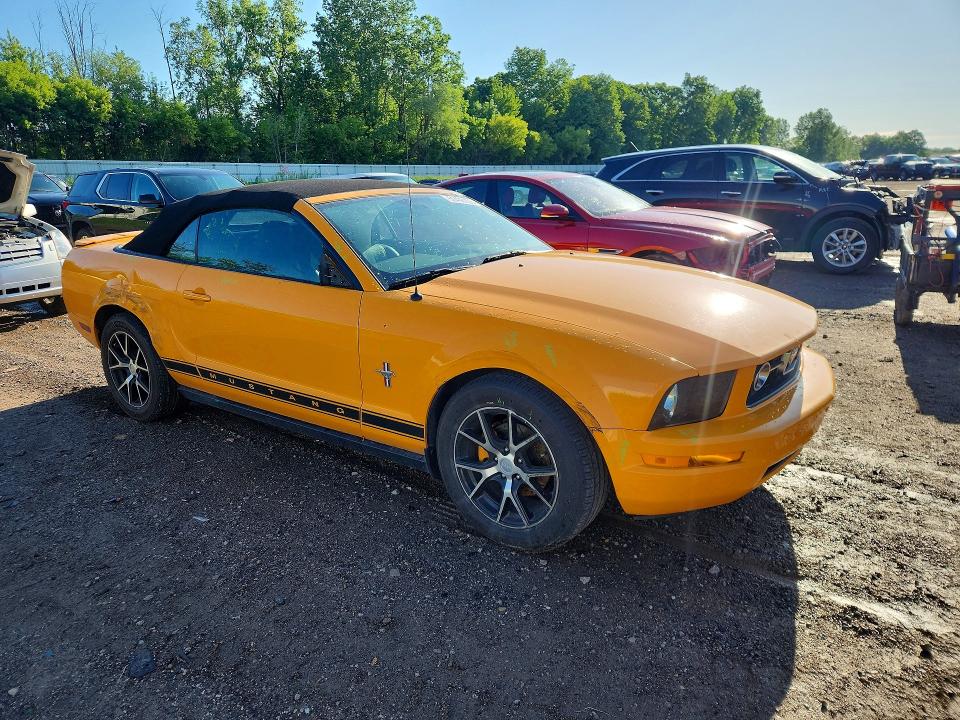 2007 Ford Mustang მანქანა იყიდება აუქციონზე, vin: 1ZVHT84N375352997, აუქციონის ნომერი: 56496106