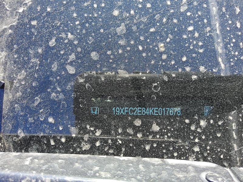 56792696 :رقم المزاد ، 19XFC2E84KE017678 vin ، 2019 Honda Civic مزاد بيع