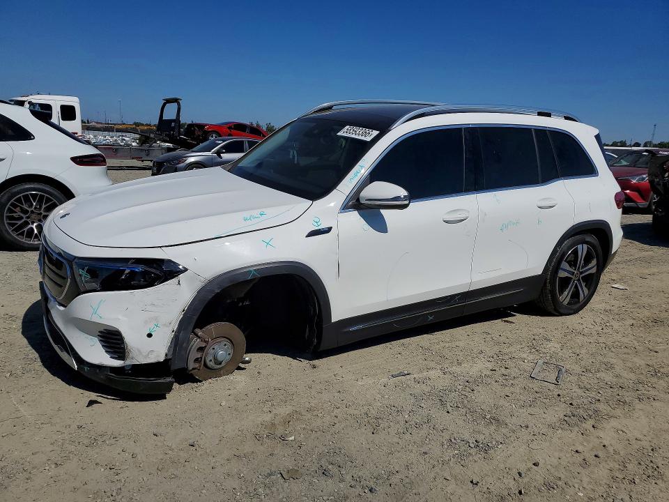 2022 Mercedes-benz Eqb მანქანა იყიდება აუქციონზე, vin: W1N9M1DB9NN011076, აუქციონის ნომერი: 58593366
