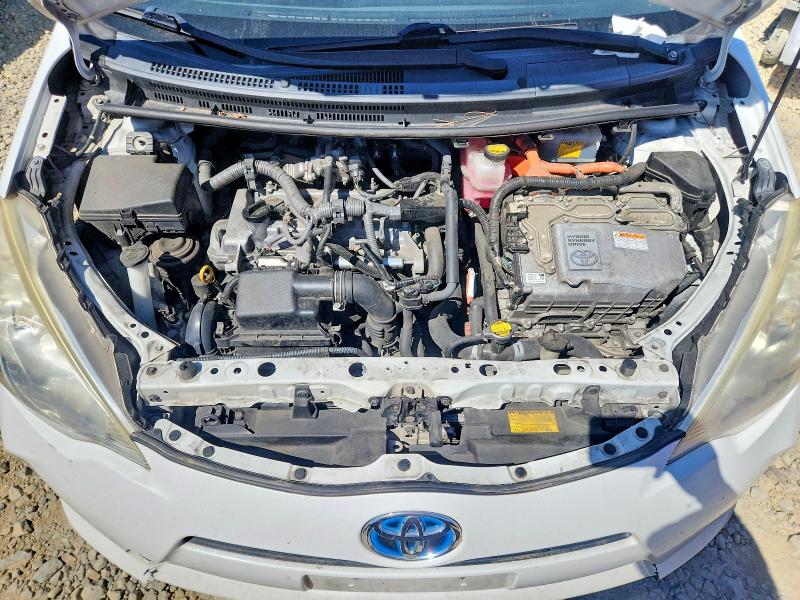 2013 Toyota Prius C მანქანა იყიდება აუქციონზე, vin: JTDKDTB39D1057349, აუქციონის ნომერი: 55372116