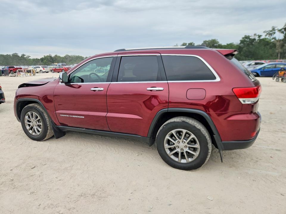 2016 Jeep Grand Cherokee მანქანა იყიდება აუქციონზე, vin: 1C4RJEBG4GC369481, აუქციონის ნომერი: 56850296