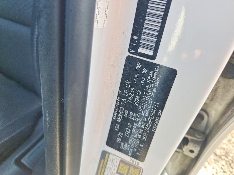 Продаж на аукціоні авто 2023 Kia Forte, vin: 3KPF24AD6PE694711, номер лоту: 58814946