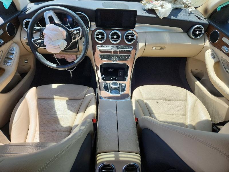 2019 Mercedes-benz C მანქანა იყიდება აუქციონზე, vin: 55SWF8EB7KU316631, აუქციონის ნომერი: 55572296