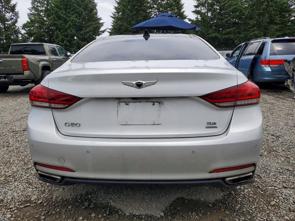 2017 Genesis G80 მანქანა იყიდება აუქციონზე, vin: KMHGN4JE6HU185236, აუქციონის ნომერი: 56275436