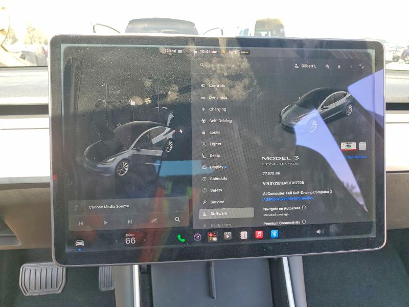 Продажа на аукционе авто 2018 Tesla Model 3, vin: 5YJ3E1EA5JF017725, номер лота: 57277526