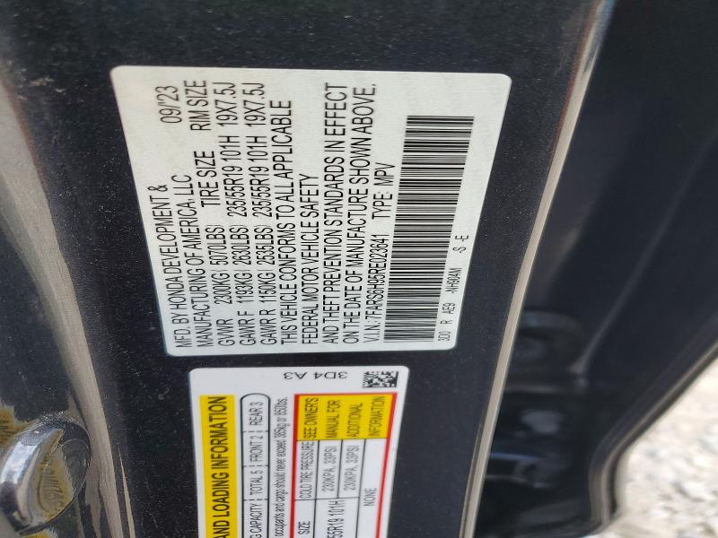 Aukcja sprzedaży 2024 Honda Cr-v Sport, vin: 7FARS6H95RE023641, numer aukcji: 56047906