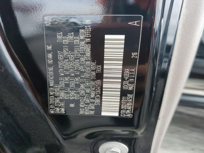 Продажа на аукционе авто 2006 Toyota Tundra, vin: 5TBRT34136S475904, номер лота: 57566296