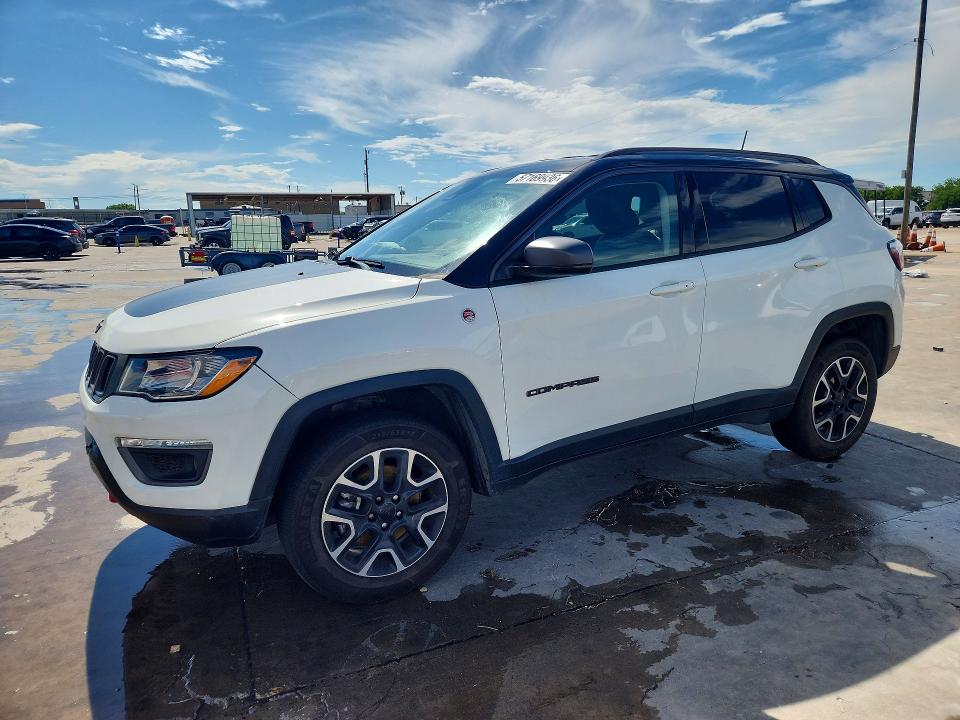 Auction sale of the 2021 Jeep Compass, vin: 3C4NJDDB5MT552222, lot number: 57169936