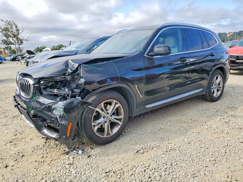 2020 Bmw X3 მანქანა იყიდება აუქციონზე, vin: 5UXTY3C08LLE55024, აუქციონის ნომერი: 58055266