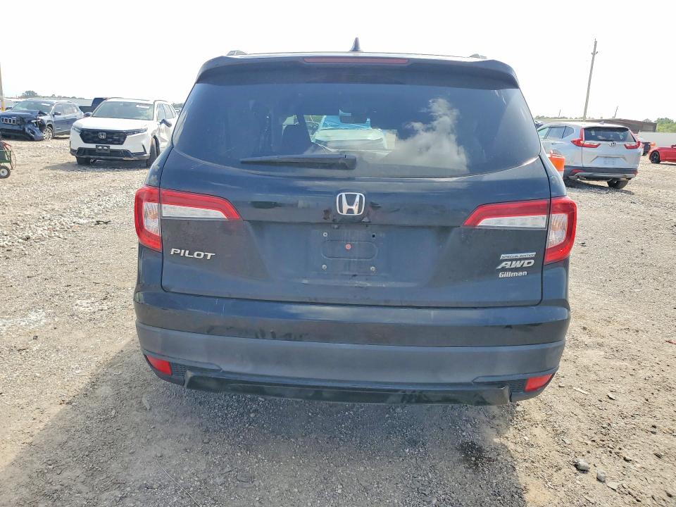 58531706 :رقم المزاد ، 5FNYF6H27NB001911 vin ، 2022 Honda Pilot مزاد بيع