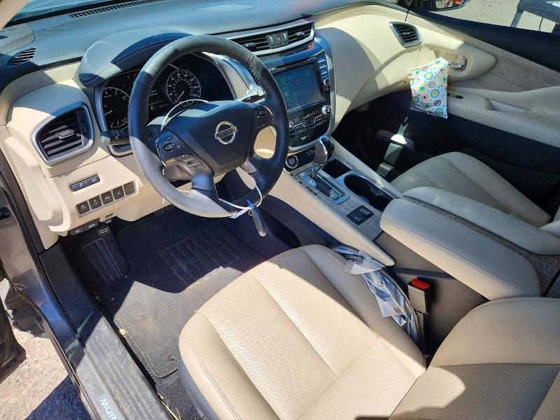 2022 Nissan Murano მანქანა იყიდება აუქციონზე, vin: 5N1AZ2CJXNC106953, აუქციონის ნომერი: 85605745