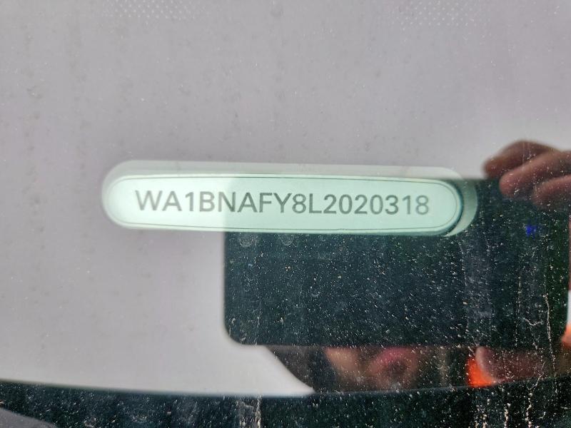 Продаж на аукціоні авто 2020 Audi Q5, vin: WA1BNAFY8L2020318, номер лоту: 57514786