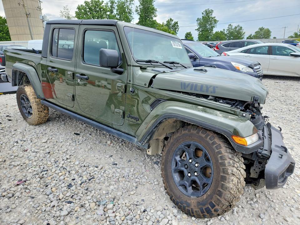 58753156 :رقم المزاد ، 1C6HJTAG6PL544838 vin ، 2023 Jeep Gladiator مزاد بيع