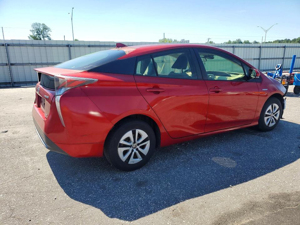 2017 Toyota Prius მანქანა იყიდება აუქციონზე, vin: JTDKARFU4H3536996, აუქციონის ნომერი: 58252706