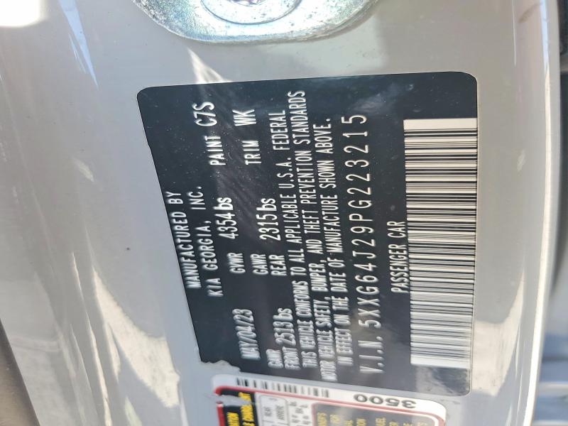 Продажа на аукционе авто 2023 Kia K5, vin: 5XXG64J29PG223215, номер лота: 56050096
