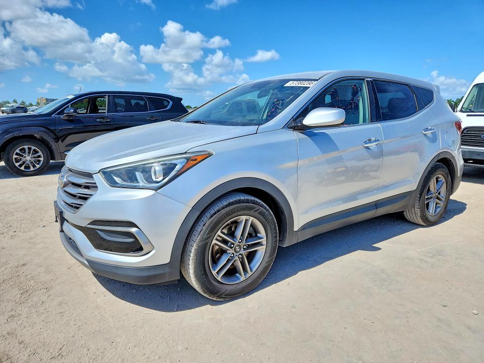 57380286 :رقم المزاد ، 5XYZT3LB7HG458539 vin ، 2017 Hyundai Santa Fe Sport مزاد بيع