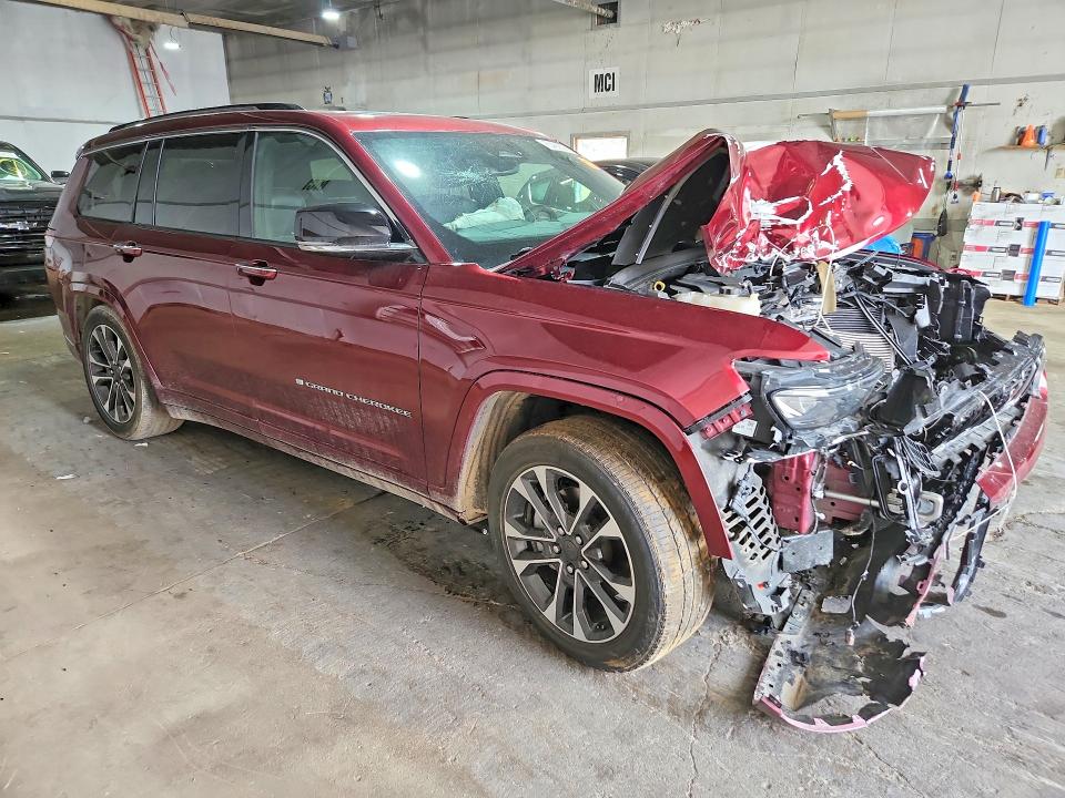 2023 Jeep Grand Cherokee მანქანა იყიდება აუქციონზე, vin: 1C4RJKDG3P8738040, აუქციონის ნომერი: 85455525