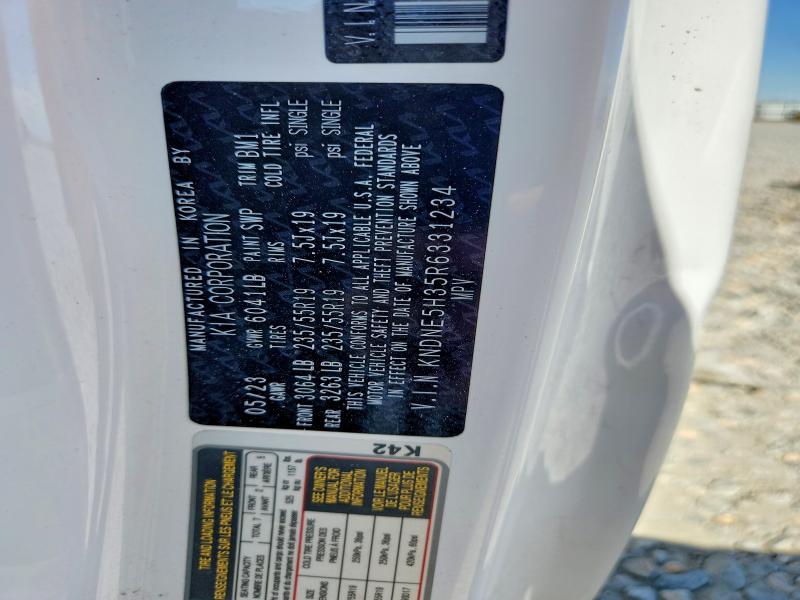 56298456 :رقم المزاد ، KNDNE5H35R6331234 vin ، 2024 Kia Carnival مزاد بيع