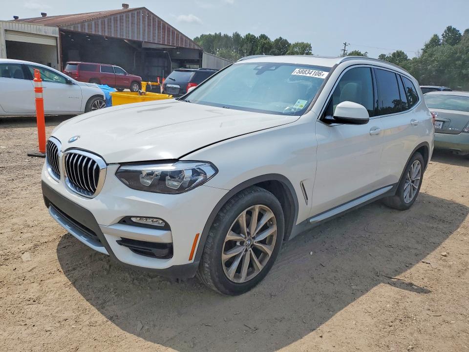 2019 Bmw X3 მანქანა იყიდება აუქციონზე, vin: 5UXTR7C59KLE93697, აუქციონის ნომერი: 58834106