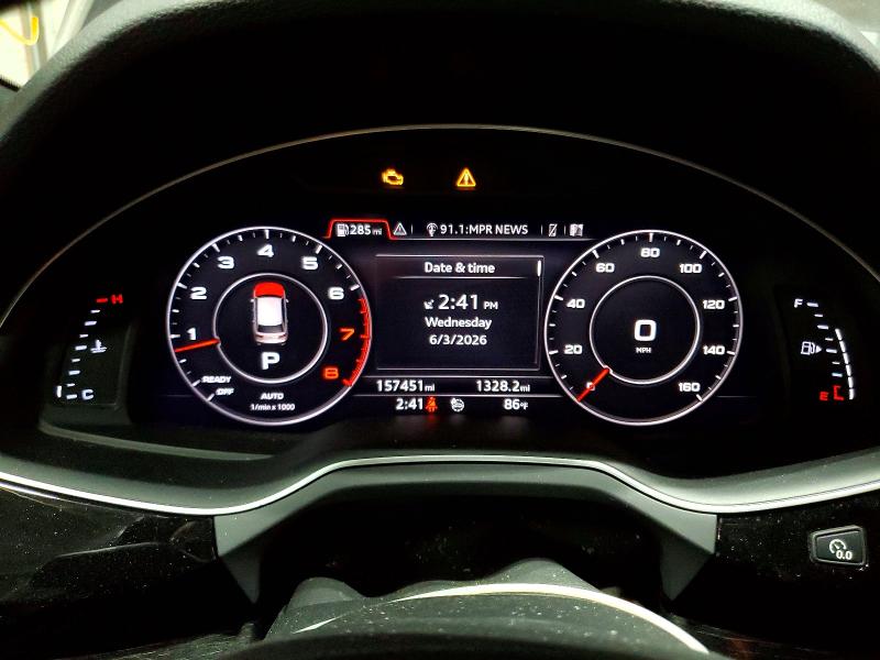2018 Audi Q7 მანქანა იყიდება აუქციონზე, vin: WA1LAAF75JD006708, აუქციონის ნომერი: 56101056