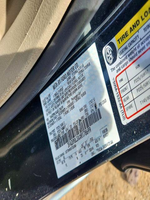 Продаж на аукціоні авто 2010 Ford Fusion, vin: 3FADP0L3XAR178699, номер лоту: 56845336