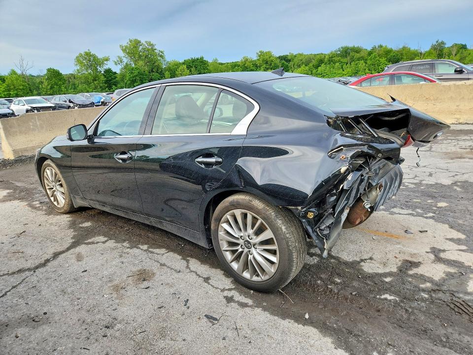 2021 Infiniti Q50 მანქანა იყიდება აუქციონზე, vin: JN1EV7BR1MM752710, აუქციონის ნომერი: 58298686