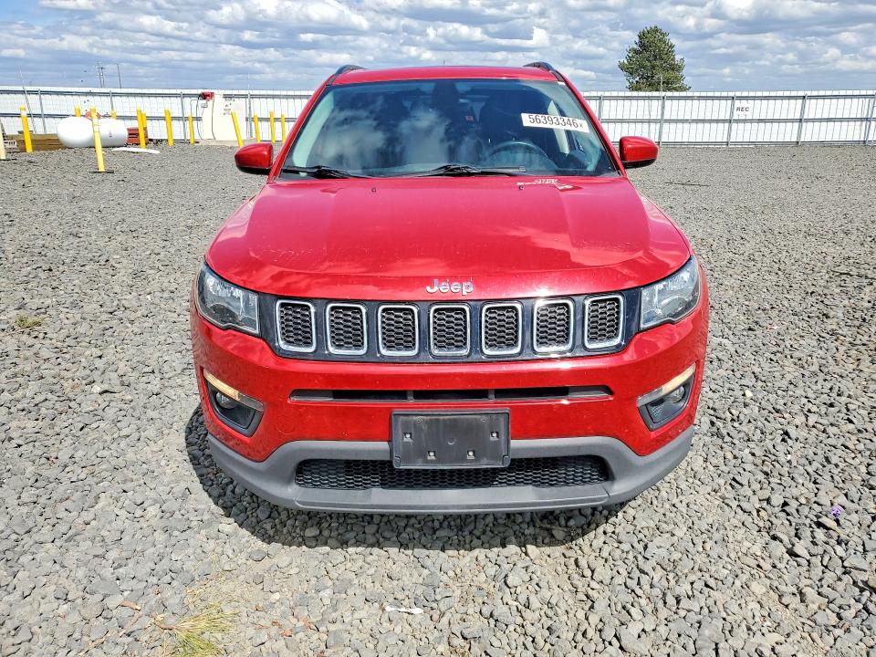 2018 Jeep Compass მანქანა იყიდება აუქციონზე, vin: 3C4NJDBB2JT239014, აუქციონის ნომერი: 56393346