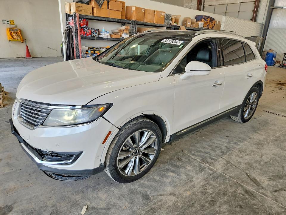 Aukcja sprzedaży 2016 Lincoln Mkx, vin: 2LMTJ8LP2GBL87046, numer aukcji: 58129206