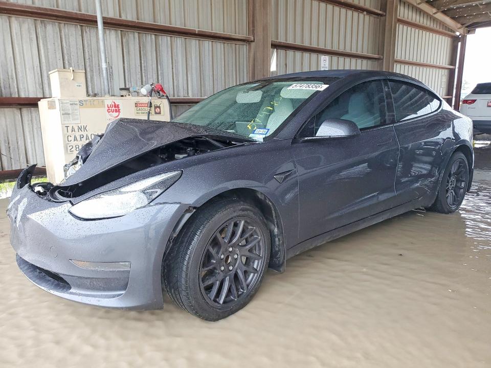 57478356 :رقم المزاد ، 5YJ3E1EA1PF671615 vin ، 2023 Tesla Model 3 مزاد بيع