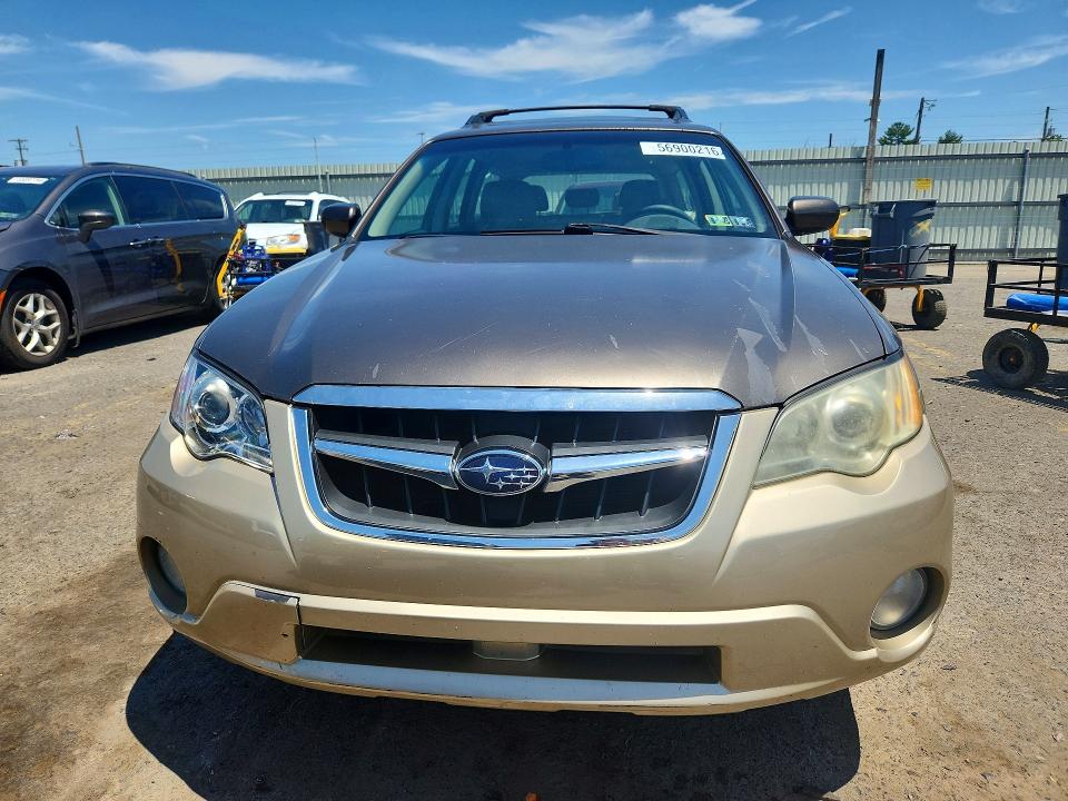 2008 Subaru Outback მანქანა იყიდება აუქციონზე, vin: 4S4BP62C087310615, აუქციონის ნომერი: 56900216